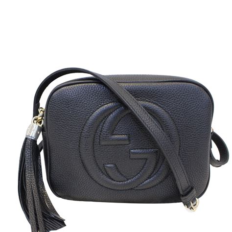 gucci sling bag black|gucci crossbody bag on sale.